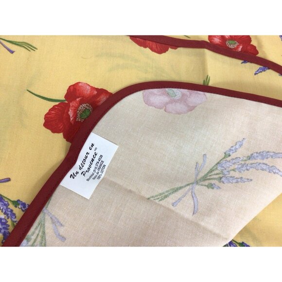 French Country Cottage Floral Placemats Set & Table Runner Designed in France - Picture 6 of 6